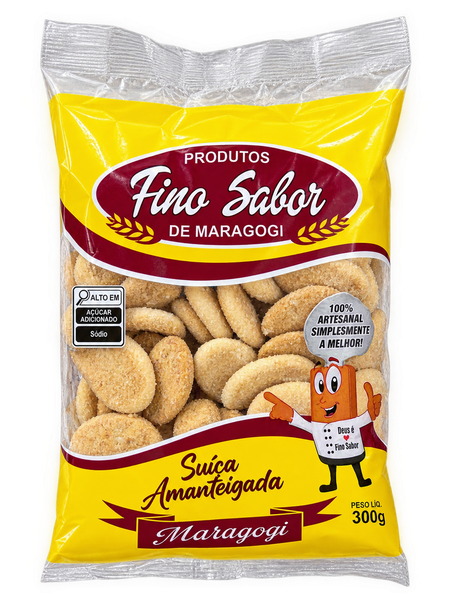 BISC SUICA AMANTEIG FINO SABOR 300G