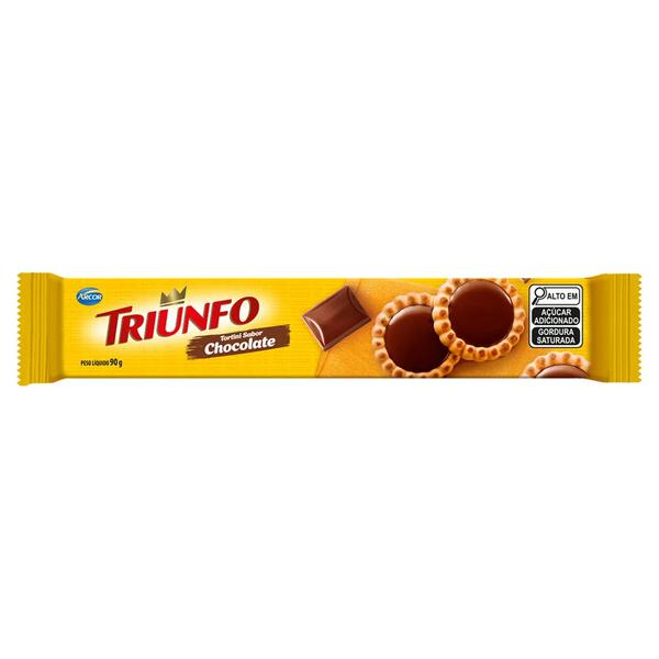 BISC TRIUNFO TORTINI CHOCOLATE 90G