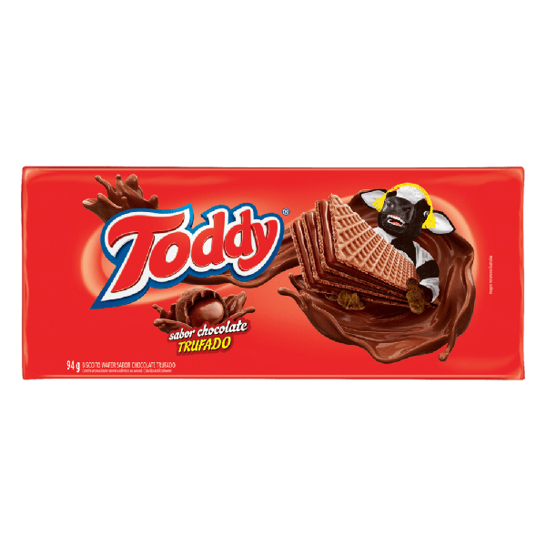 BISC WAFER TODDY CHOC TRUFADO 58X94G