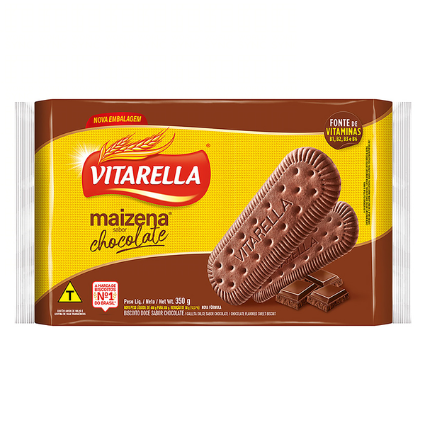 BISCOITO VITARELLA MAIZENA CHOC 350G