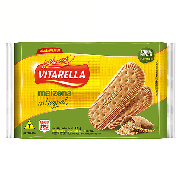 BISCOITO VITARELLA MAIZENA INTEGRAL 350G