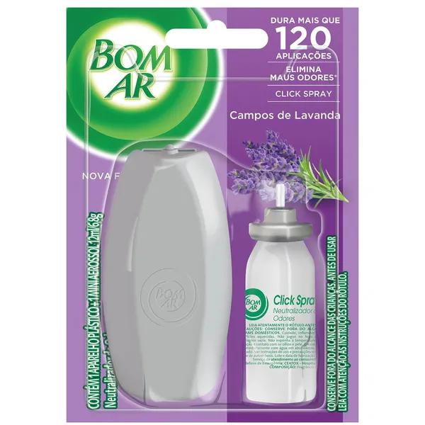 BOM AR CLICK SPRAY CAMPOS DE LAVANDA RECKIT 12ML