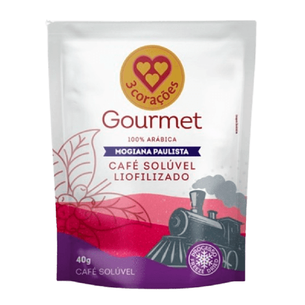 CAFE LIOF 3 CORACOES GOURMET MOGIANA PAULISTA RF 40G