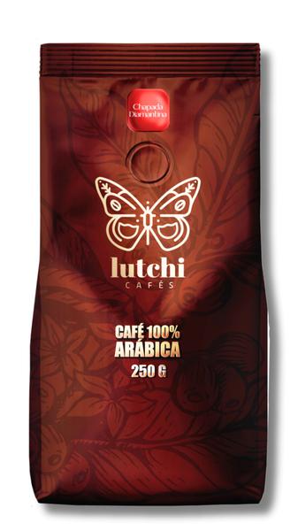 CAFE LUTCHI 100 ARABICA CHAP DIAMANT TORR GRAO 250G