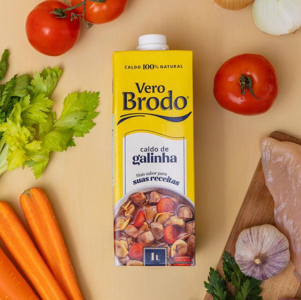 CALDO VERO BRODO GALINHA TP 1L
