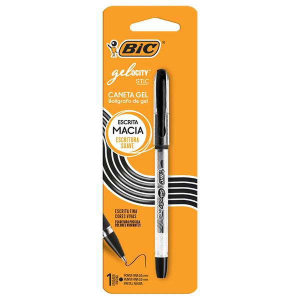 CANETA BIC GELOCITY STIC PTO