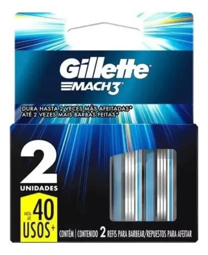 CARGA BARB MACH 3 REG C/2 GILLETTE