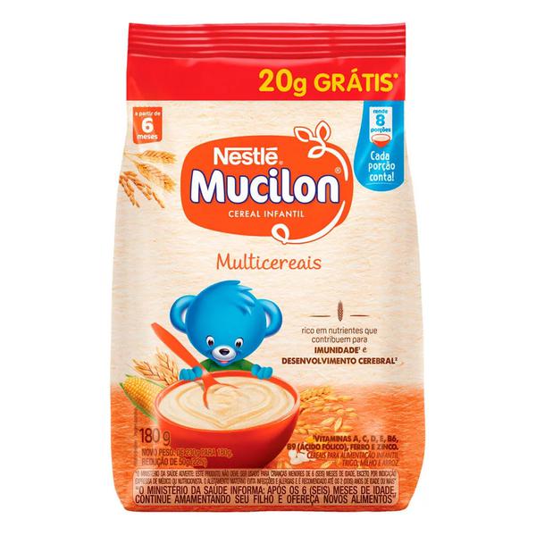 CEREAL INFANTIL MUCILON MULTICEREAIS SCH PG160LV180G