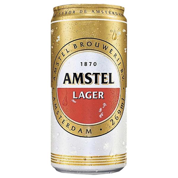 CERVEJA AMSTEL LAGER 269ML
