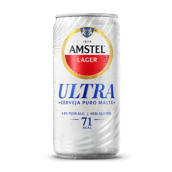 CERVEJA AMSTEL ULTRA LT 269ML