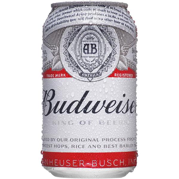 CERVEJA BUDWEISER LT 350ML