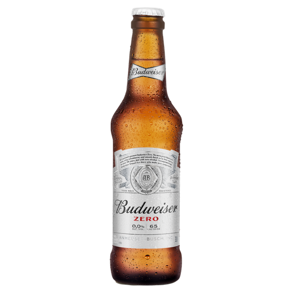 CERVEJA BUDWEISER ZERO LN 330ML