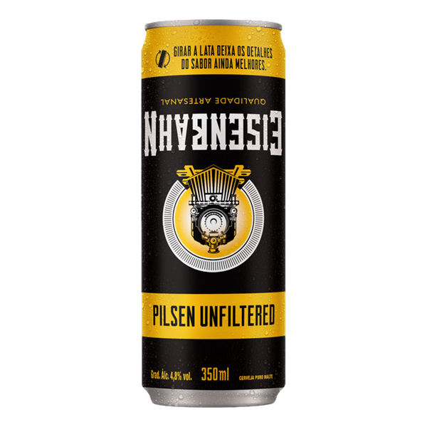CERVEJA EISEN UNFILTERED 350ML LT