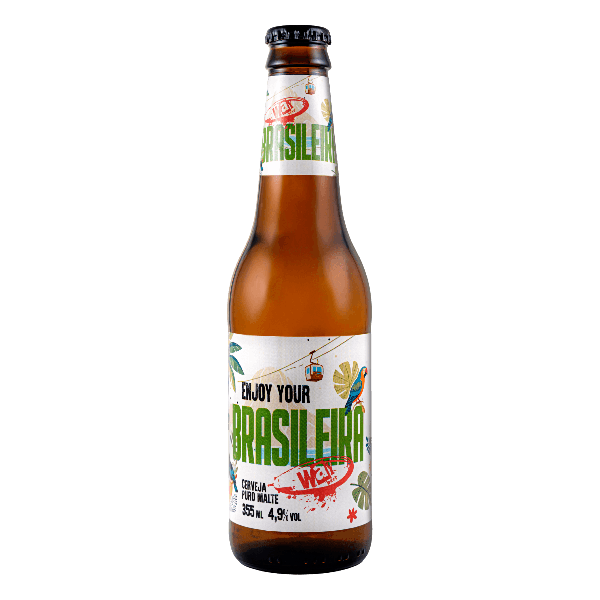 CERVEJA LAGER WAY BEER BRASILEIRA 355ML