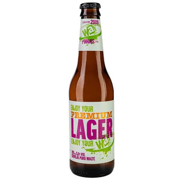 CERVEJA WAY BEER PREMIUM LAGER 355ML