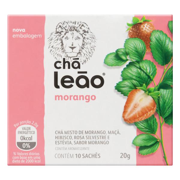 CHA LEAO MORANGO SCH 2X10X1.6G