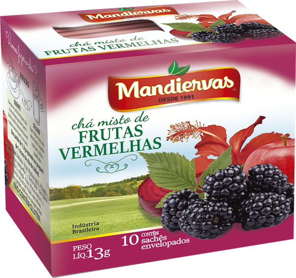 CHA MISTO DE FRUTAS VERM MANDIERVAS 13G
