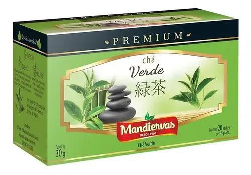 CHA PREMIUM VERDE MANDIERVAS 30G