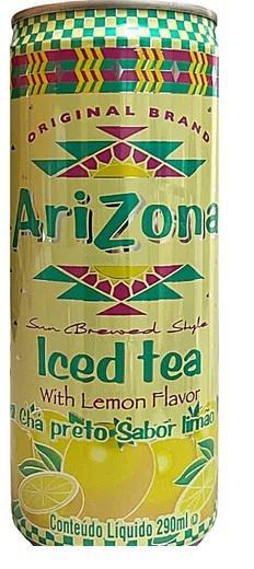 CHA PRETO ARIZONA LIMAO 290ML