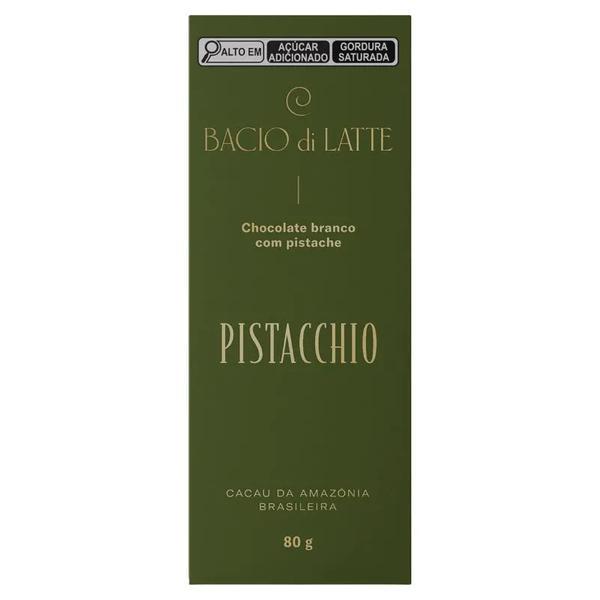 CHOCOLATE BACIO DI LATTE  PISTACCHIO 80G