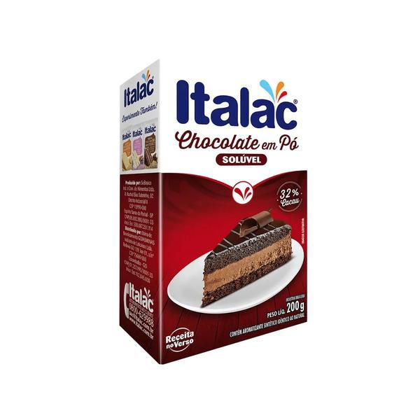 CHOCOLATE EM PO ITALAC 32% CX 200G