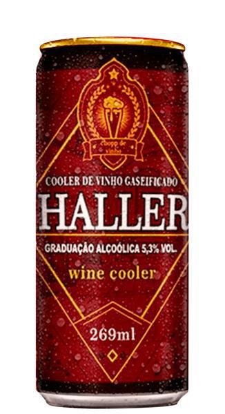 CHOPP VINHO HALLER LATA 350ML