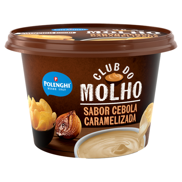 CLUB DO MOLHO SABOR CEBOLA CARAMELIZADA POLENGHI 250G