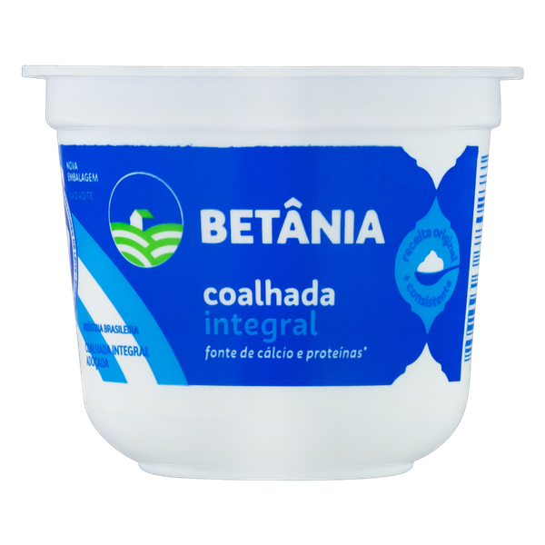 COALHADA ADOCADA INTEGRAL BETANIA 140G
