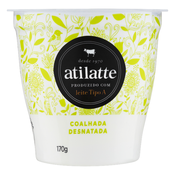 COALHADA ATILATTE DESNATADA 170G