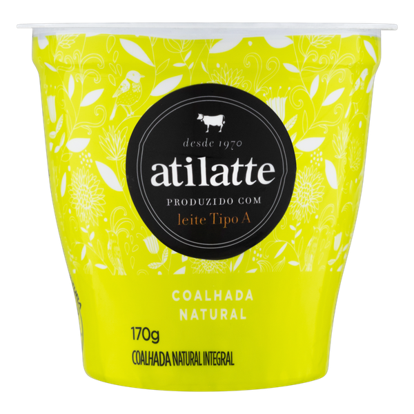 COALHADA ATILATTE NATURAL 170G