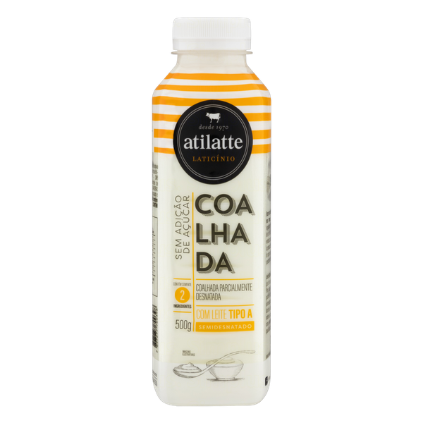 COALHADA ATILATTE PARCIALMENTE DESNATADA 500G