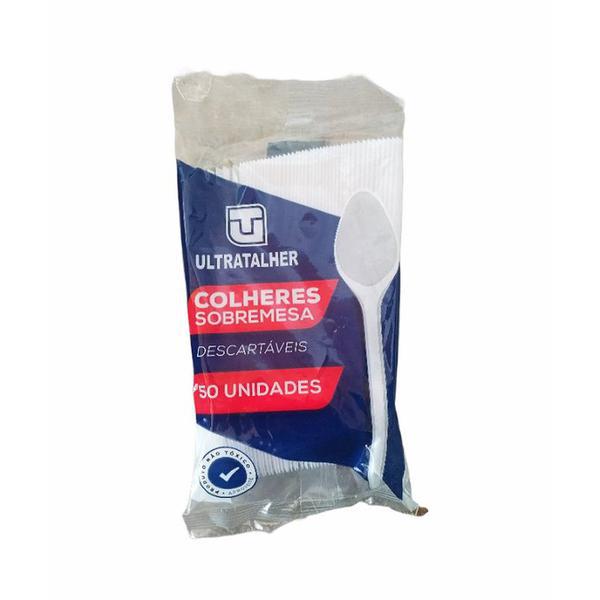 COLHER DESCARTAVEL ULTRA CRISTAL SOBREMESA C/50UN