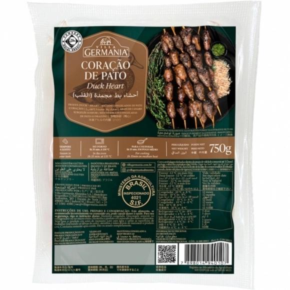 CORACAO PATO VILLA GERMANIA CONG 750G