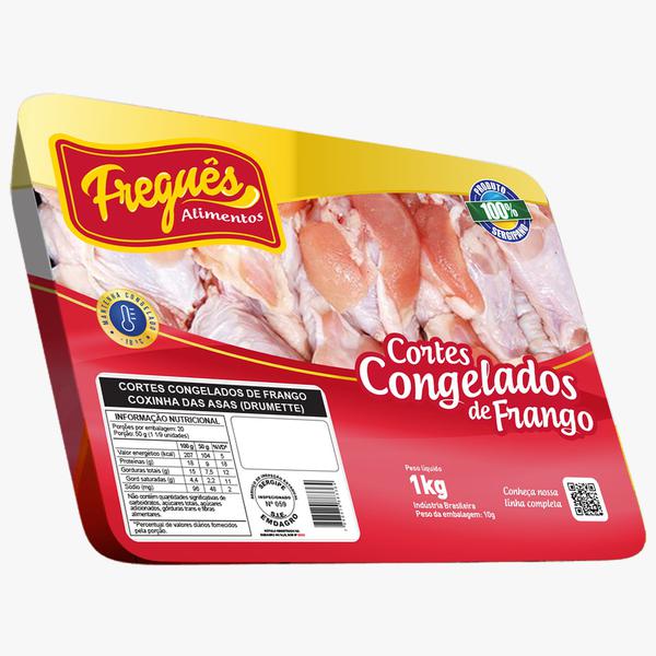 COXINHA DA ASA FRANGO FREGUES CONG BDJ 1KG