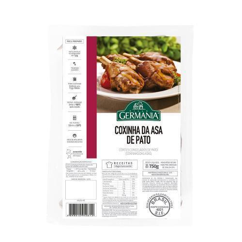 COXINHA DA ASA PATO VILLA GERMANIA CONG 750G