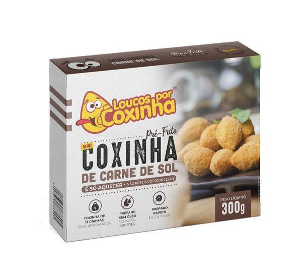 COXINHA LOUCOS POR COXINHA CARNE DO SOL 300G