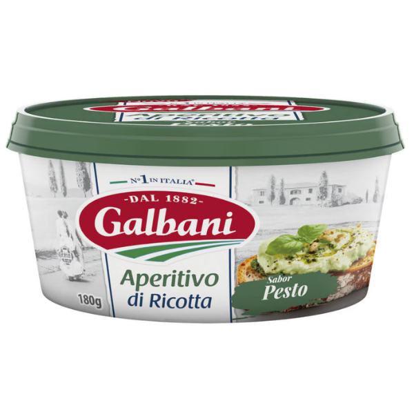 CREME DE RICOTA GALBANI PESTO 180G