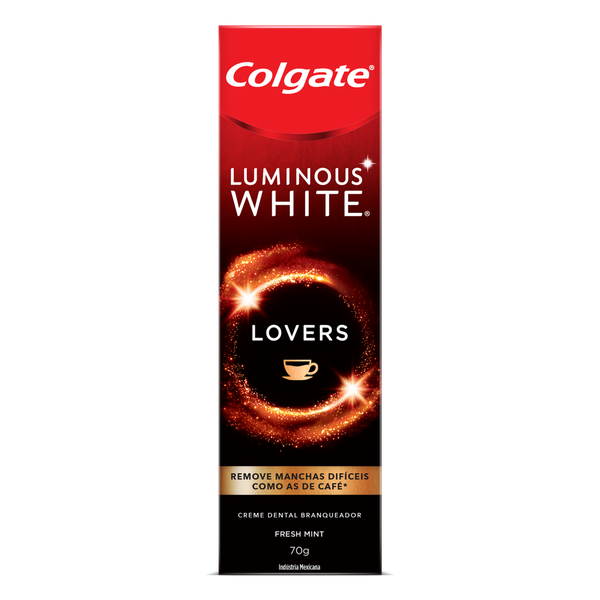 CREME DENTAL COLGATE LUMINOUS WHITE LOVERS 70G