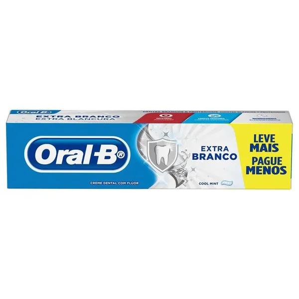 CREME DENTAL EXTRA BRANCO ORAL-B 70G