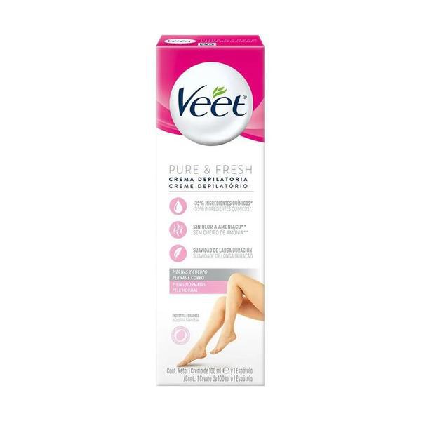 CREME DEPILATORIO VEET PELE NORMAL 100ML