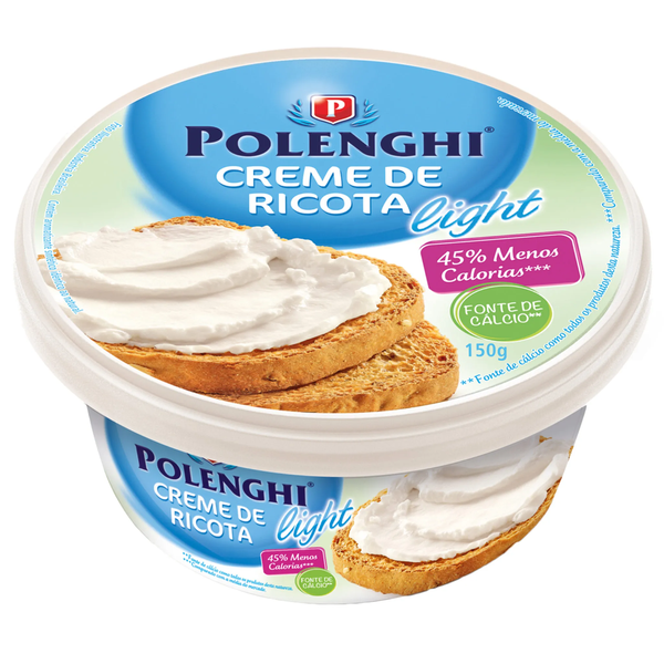 CREME RICOTA LIGHT POLENGHI 150G