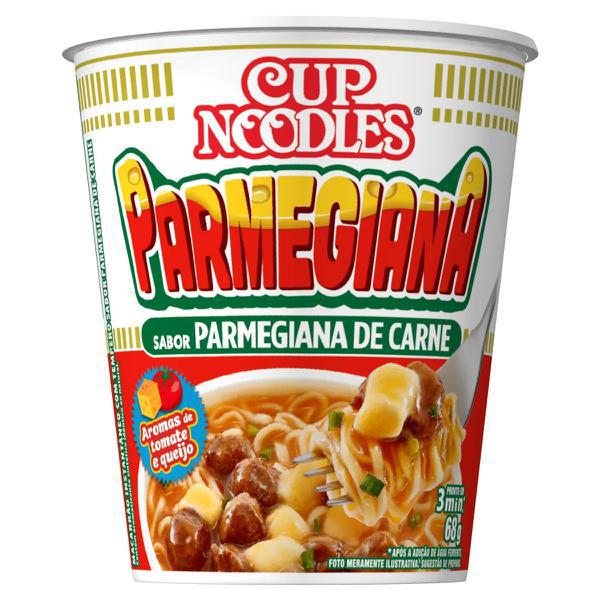 CUP NOODLE PARMEGIANA DE CARNE NISSIN 69G(24)