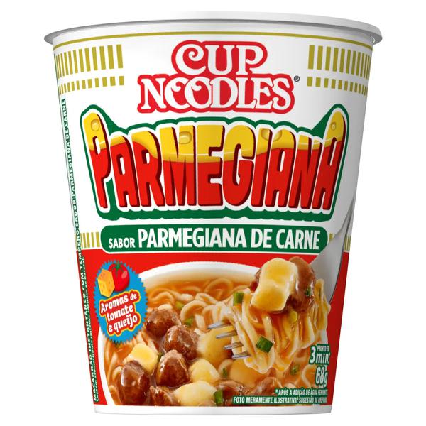 CUP NOODLE PARMEGIANA DE CARNE NISSIN 69G(24)