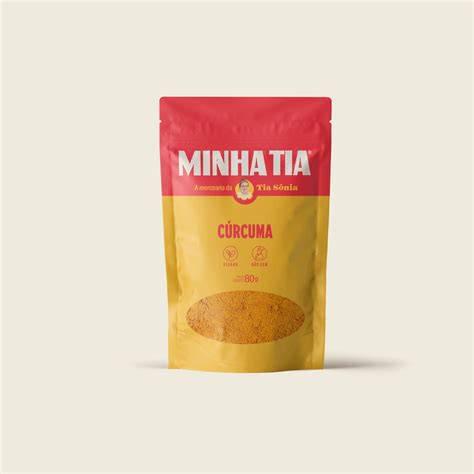 CURCUMA EM PO MINHA TIA 80G