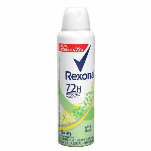 DES AER REXONA ERVA DOCE 150ML