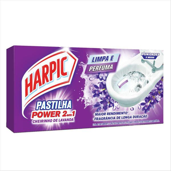 DESINFET PAST ADESIVA C/3 LAVANDA HARPIC RECKIT