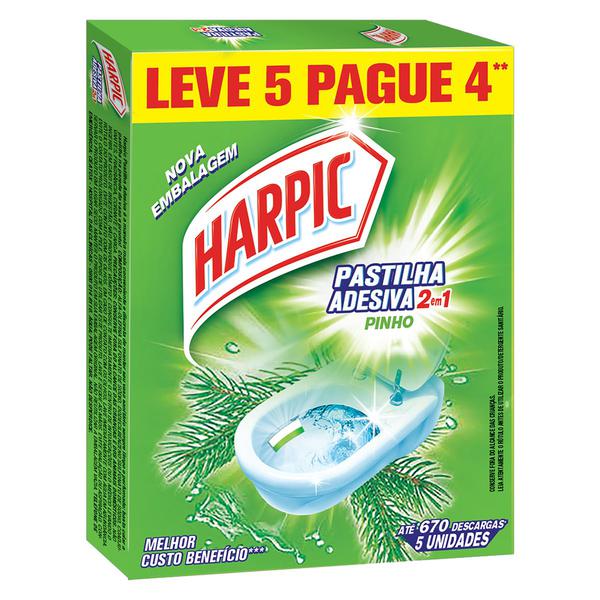 DESINFETANTE PASTA ADESIVA LEV5PAG4 PINHO HARPIC RECKIT