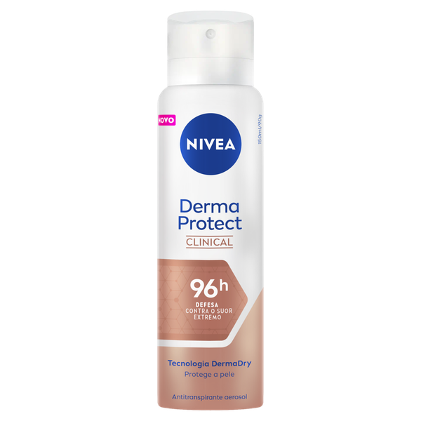 DESOD AERO CLIN.DERMA PROT FEMININO NIVEA 150ML