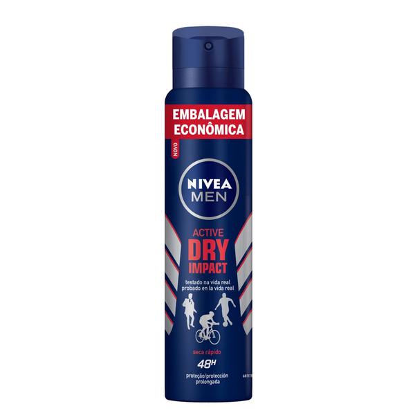 DESOD AERO DRY MASC NIVEA EMB ECON 200ML