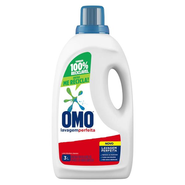 DETERG LIQ OMO LAVAGEM PERFEITA 3L